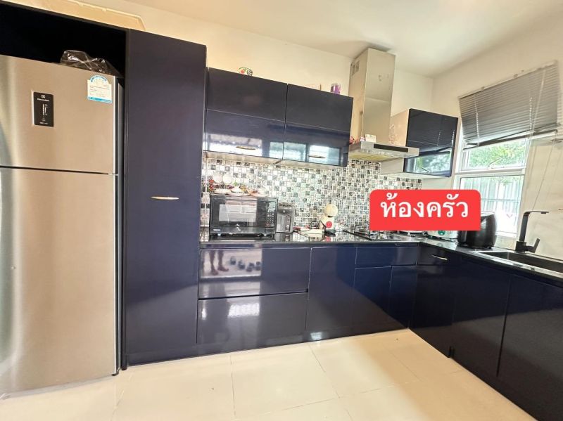 ขายบ้าน - ขายบ้ายเดี่ยว 100 ตรว 4 นอน 4 น้ำ จอดรถได้ 4 คัน ด้านหลังไม่ติดใคร วิวสวนๆสวยๆ