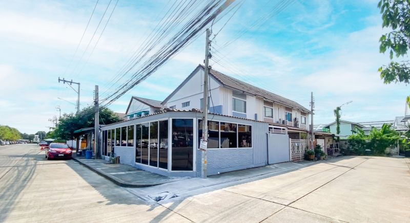 ขายทาวน์เฮาส์ - ขายทาวน์โฮม 2 ชั้น โครงการ พฤกษา45 บางใหญ่ ห้องมุม สวยมาก