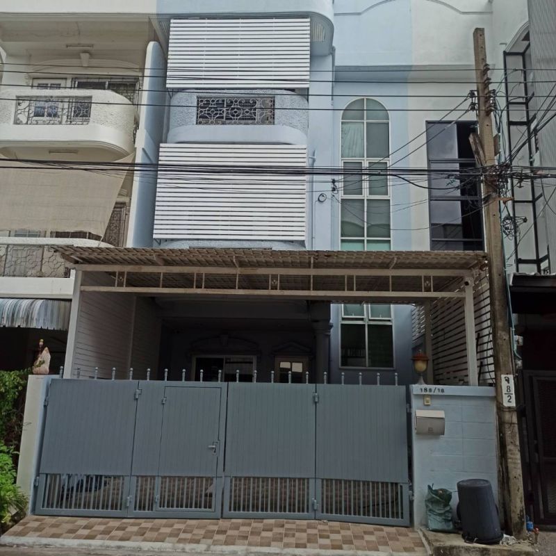 ให้เช่าทาวน์เฮาส์ - ให้เช่าโฮมออฟฟิศ 3 ชั้น หมู่บ้าน 84 แมนชั่น ลาดพร้าว ประดิษฐ์มนูธรรม เลียบด่วนรามอินทรา