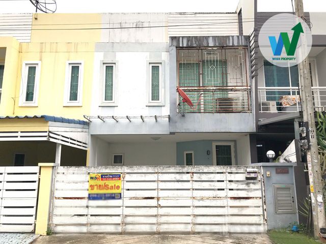 ขายทาวน์เฮาส์ - ขายบ้าน สไตล์โมเดิร์น หมู่บ้านเมอริทแกรนด์ดอนเมือง 25.9 ตร.ว. 3 ห้องนอน 2 ห้องน้ำ 1 แอร์ ใกล้รถไฟฟ้าสถานีดอนเมือง