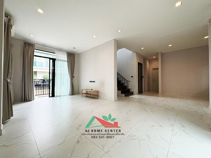 บ้าน - ขาย-ให้เช่าบ้านเดี่ยว65.3ตรว. หลังริม โครงการบางกอก บูเลอวาร์ด พระราม5 บิ้วท์อินทั้งหลัง สวยพร้อมอยู่