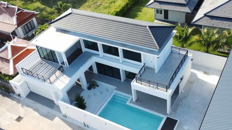 ขายบ้าน - ขาย บ้าน Pool Villa สุดหรู พร้อมอาคาร Work shop ถ.ทุ่งกลม-ห้วยตาหนู เมืองพัทยา อำเภอบางละมุง ชลบุรี