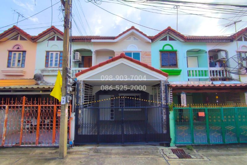 ขายทาวน์เฮาส์ - ม.เทพประธาน วัดเวฬุวนาราม12 ดอนเมือง สรงประภา ใกล้ รถไฟฟ้าสายสีแดง แต่งใหม่ พร้อมอยู่