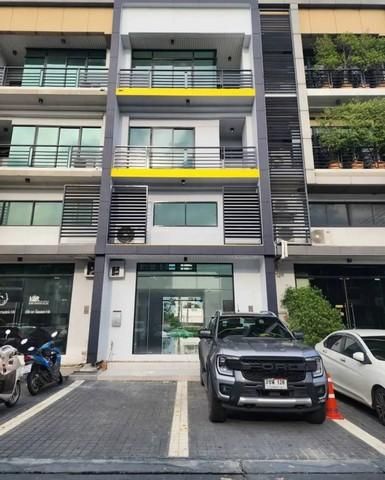 ให้เช่าทาวน์เฮาส์ - ให้เช่า โฮมออฟฟิส 3.5 ชั้น โครงการ H-Cape Biz Sector อ่อนนุช สุขาภิบาล 2