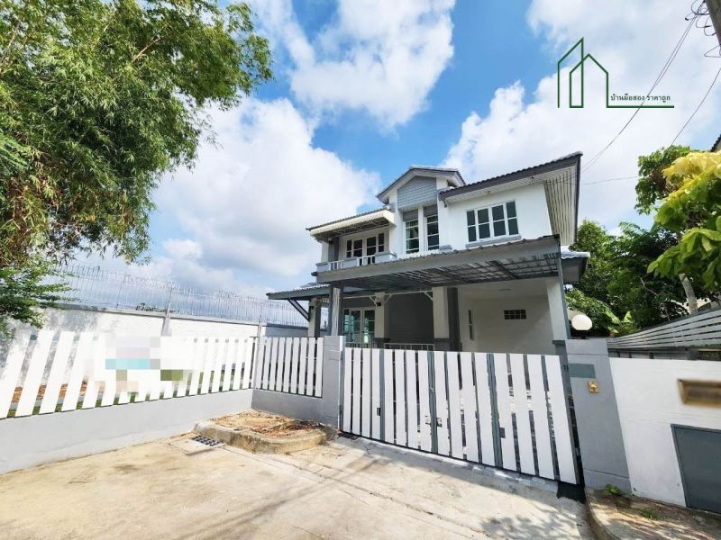 ขายบ้าน - บ้านเดี่ยว 2 ชั้น หลังมุม ชัยพฤกษ์ บางปลา เทพารักษ์ รีโนเวทพร้อมอยู่