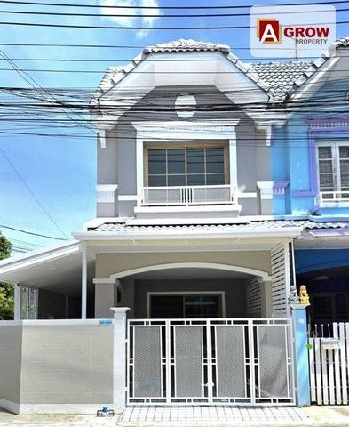 ขายทาวน์เฮาส์ - ม. มนวดีเอ็กคลูซีฟ ห้องมุมถนนเมน หน้าโครงการหลังแรกฝั่งซ้าย บ้านรีโนเวทใหม่พร้อมอยู่ ทำเลคุณภาพ