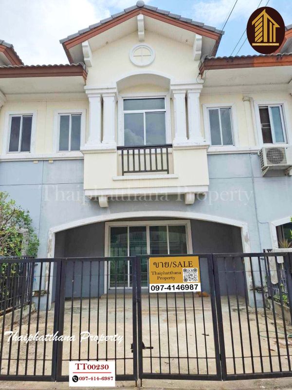 ขายทาวน์เฮาส์ - ทาวน์เฮ้าส์ 2 ชั้น หมู่บ้านเดอะคอนเน็ค20 ทางด่วนวัชรพล เพิ่มสิน สายไหม