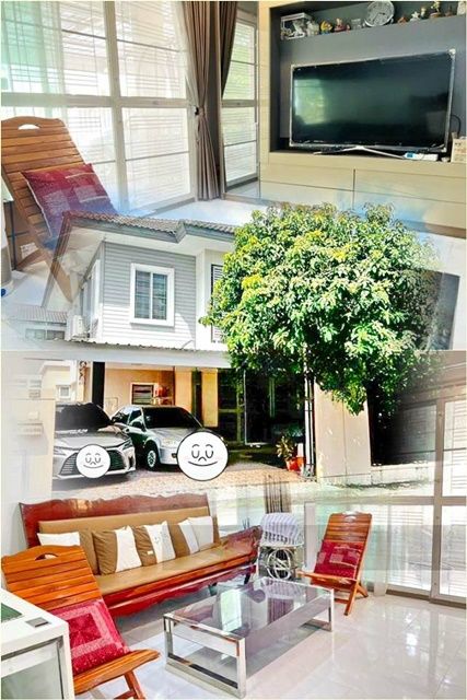 ให้เช่าบ้าน - พฤกษา รังสิต คลอง 2 1.4 กม. ถูกที่สุดในโลก เพียวเพลส บ้านหลังใหญ่ 2 ชั้น 3 นอน เครื่องใช้ไฟฟ้า เฟอร์ครบ BTS คูคต 5.5 กม.