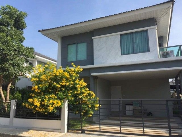 ขายบ้าน - ขายบ้านเดี่ยวโครงการเพอร์เฟคเพลส 4 ราชพฤกษ์ ใกล้ รถไฟฟ้า สายสีม่วง สถานีบางรักน้อย ใกล้ Central Westgate