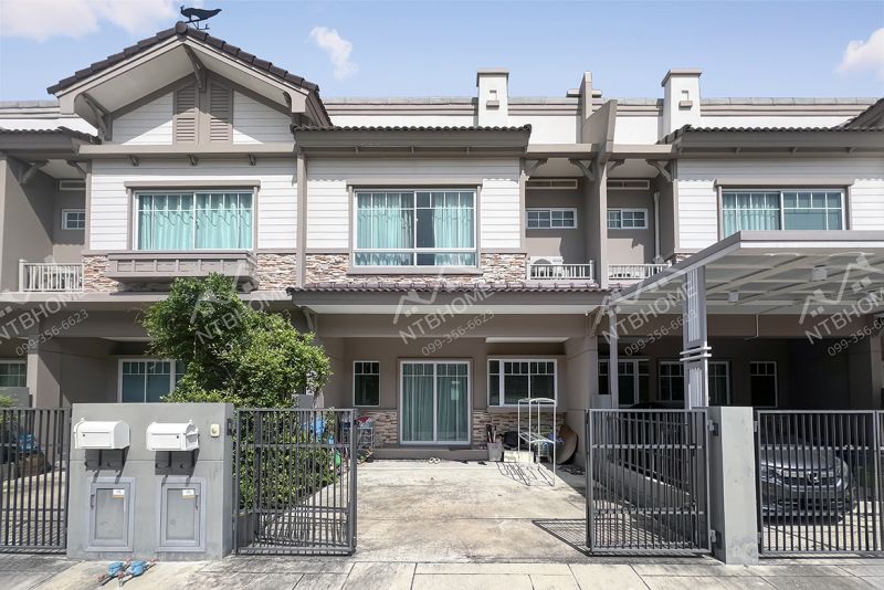 ขายทาวน์เฮาส์ - อินดี้ เวสต์เกต สภาพดีบนถนนเลียบคลองบางไผ่ ใกล้รถไฟฟ้าและเซ็นทรัลเวสต์เกต