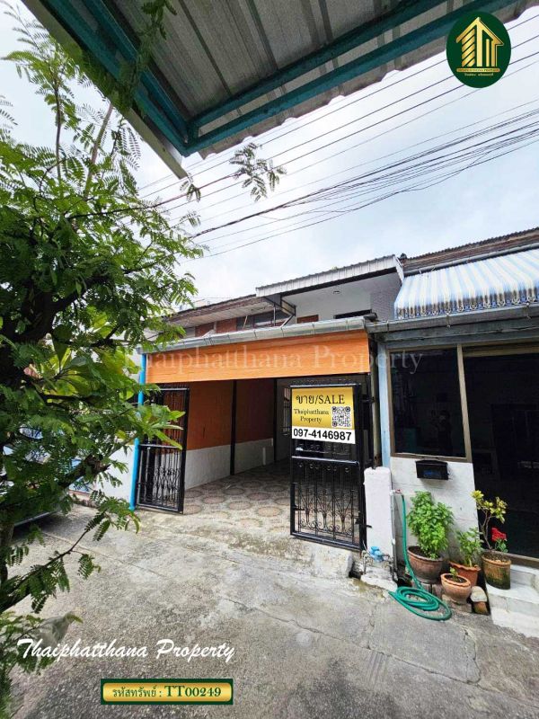 ขายทาวน์เฮาส์ - ทาวน์เฮาส์ซอยแบริ่ง 18 ตรว. ใกล้รถไฟฟ้า BTS แบริ่ง 700 เมตร