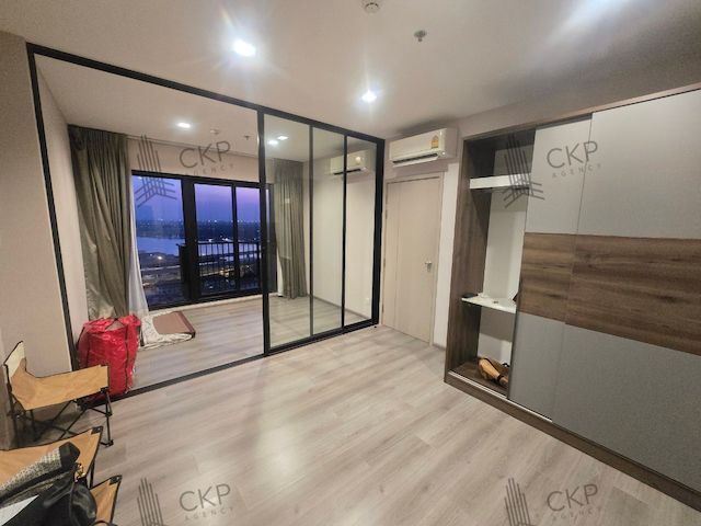 ขายคอนโด - คอนโด เดอะ โพลิแทน รีฟ ห้องมุม ชั้น 22 คอนโดใหม่ติดริมแม่น้ำเจ้าพระยา ใกล้รถไฟฟ้าสายสีม่วง