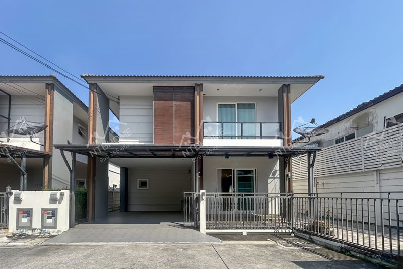 ขายบ้าน - ธาราราชพฤกษ์ ปิ่นเกล้า แปลงมุม ต่อเติมครบพร้อมอยู่ ทำเลดีใกล้ทางด่วน