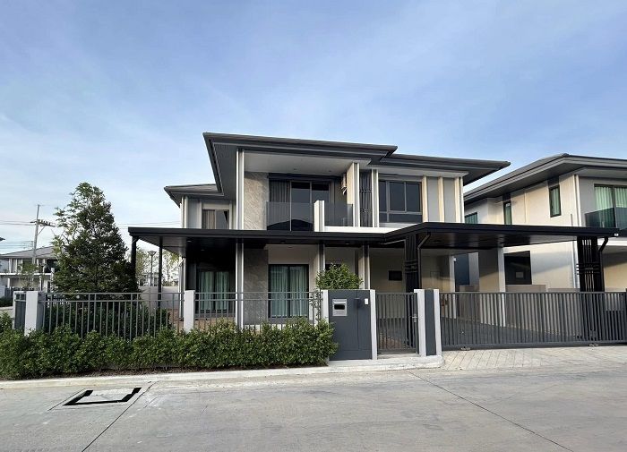 ขายบ้าน - ขายบ้านเดี่ยวหลังมุม บ้านใหม่ โครงการภัททา เอล์เลเมนท์ ตะเคียนเตี้ย ตกแต่งพร้อมอยู่ บางละมุง ชลบุรี.