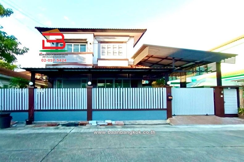 ขายบ้าน - บ้านเดี่ยว หมู่บ้าน ชัยพฤกษ์ (ซอยวัดลาดปลาดุก) เนื้อที่ 53 ตรว. ใกล้โฮมโปร บางบัวทอง ถนนกาญจนาภิเษก ตำบลบางรักพัฒนา อำเภอบางบัวทอง จังหวัดนนทบุรี