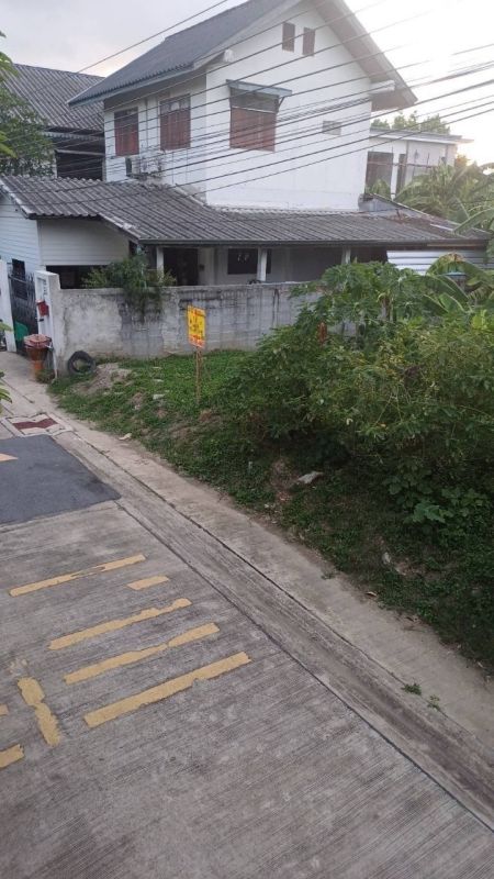 ขายที่ดิน - ขายที่ดินถมแล้ว 50 ตารางวา ติดถนนคอนกรีตสาธารณะ ซอย ประเสริฐมนูกิจ 29 แยก 8 บางกะปิ กทม.