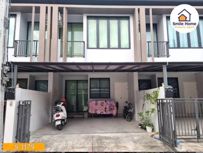 ขายทาวน์เฮาส์ - ขายบ้านไทม์โฮม ร่มเย็น เฉลิมพระเกียรติ ร.9 ซอย 38 ใกล้สวนหลวง ร.9