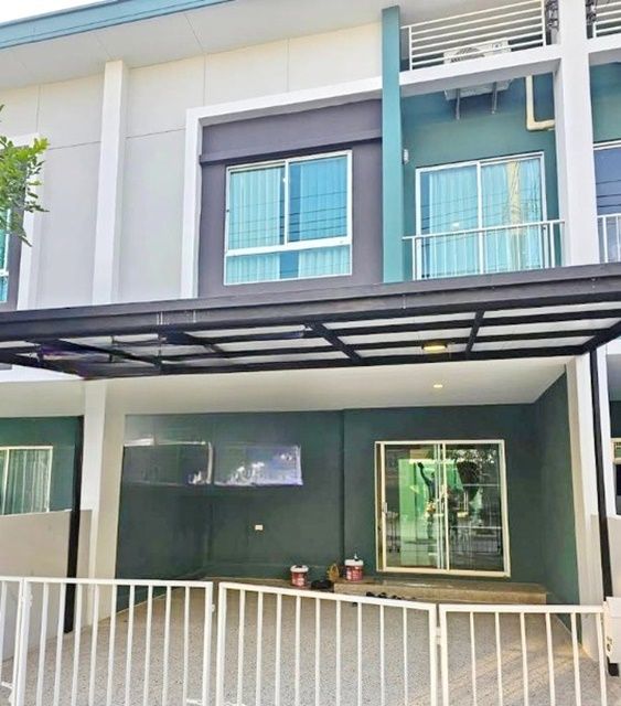 ให้เช่าทาวน์เฮาส์ - ตลาด เอซีสายไหม สายไหม14-20 พหลโยธิน BTS คูคต ให้เช่าทาวน์เฮาส์ 2 ชั้น 24ตร.วา. 184ตร.ม.ม.นอร์ทกรุงเทพ 4.1 กม. จัดเต็มเฟอร์ 3นอน 4แอร์