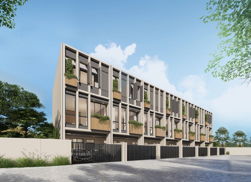 ขายทาวน์เฮาส์ - โครงการบ้านทาวน์โฮมใหม่ ใจกลางเมือง รัชดา ใกล้ MRT ลาดพร้าว by ASCEND