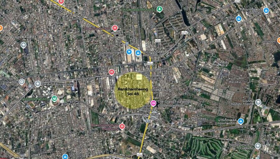 ขายที่ดิน - ขายที่ดินเปล่า ซอย รามคำแหง 46 ใกล้ BTS แยกลำสาลี !