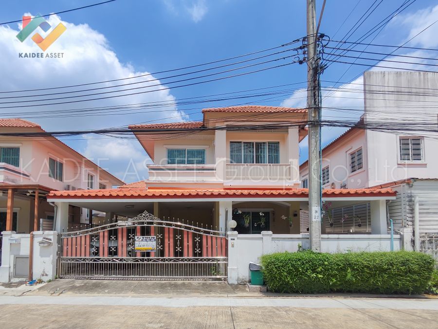 ขายบ้าน - หมู่บ้าน ชวนชื่น เพชรเกษม 81 บ้านเดี่ยว หนองแขม ขายถูกที่สุด