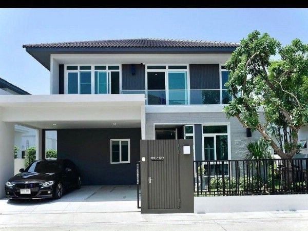 ให้เช่าบ้าน - ให้เช่าบ้านเดี่ยวโครงการหรูหมู่บ้านมัณฑนาบางนา กม. 7 Mantana Bangna km.7 ตำบลบางแก้ว อำเภอบางพลี สมุทรปราการ ใกล้ เมกาบางนา