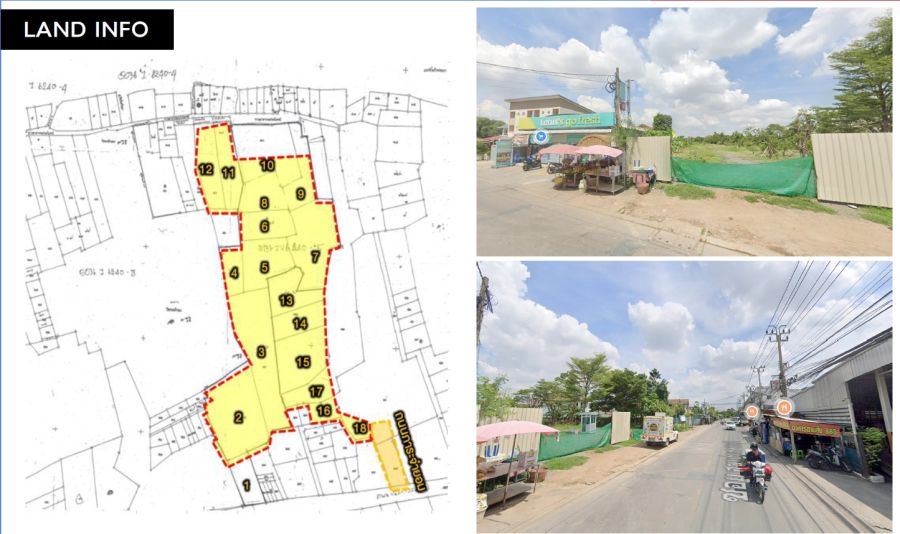 ขายที่ดิน - ขายที่ดินติดถนนสุขาประชาสรรค์2 (ซอยวัดกู้ นนทบุรี)