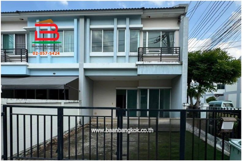 ขายทาวน์เฮาส์ - ทาวน์โฮม วิสต้าปาร์ค สาทร-ปิ่นเกล้า เนื้อที่ 25.2 ตรว. ถนนราชพฤกษ์ ต.บางขุนกอง อ.บางกรวย จ.นนทบุรี