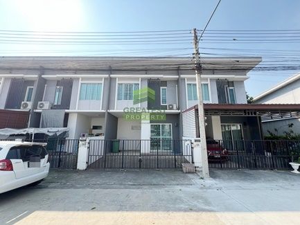 ทาวน์เฮาส์ - ขาย ให้เช่า พฤกษาวิลล์100 พหลโยธิน-คลองหลวง ทาวน์โฮมดีไซน์ใหม่ 4 ห้องนอน เนื้อที่ 18.90 ตร.ว ทำเลดี