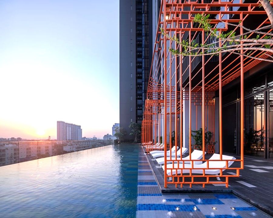 ให้เช่าคอนโด - For Rental The Line Sukhumvit 101 Riverview nice decoration ให้เช่า เดอะไลน สุขุมวิท101 ทำเลดี ห้องสวย วิวแม่นำ้