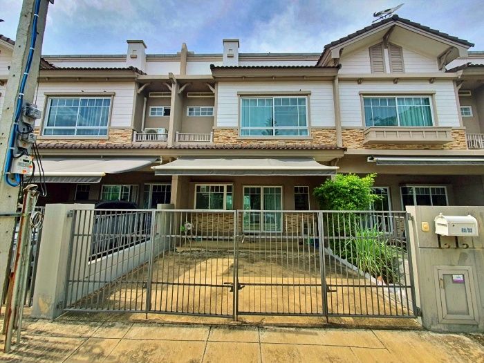 ขายทาวน์เฮาส์ - ขายถูก ทาวน์โฮม Indy ปิ่นเกล้า - สิรินธร ติดสวน เงียบสงบ ทำเลดี พร้อมอยู่