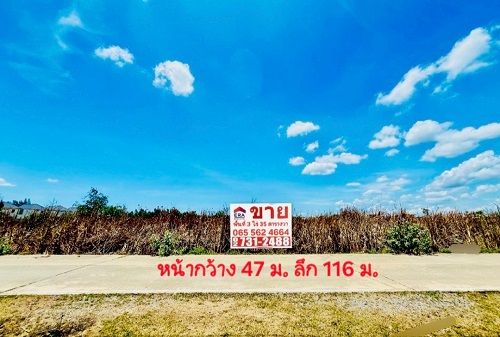 ขายที่ดิน - ขายที่ดิน บางแขม อ.เมืองนครปฐม พื้นที่ 3 ไร่ 35 ตรว. ยังไม่ได้ถม ขนาดหน้ากว้าง 47 ม. ลึก 116 ม. ใกล้เซ็นทรัล นครปฐม เพียง 8 นาที