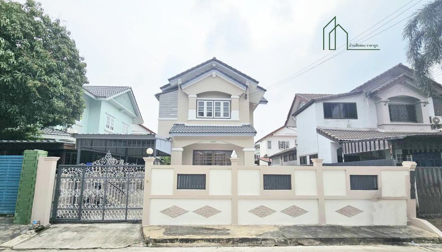 ขายบ้าน - บ้านเดี่ยว 50.4 ตรว. เพชรมณฑลกรีน บางบอน 5 ถนนมาเจริญ บางแค รีโนเวทพร้อมอยู่