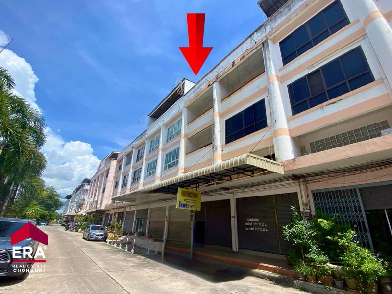 อาคารพาณิชย์ / สำนักงาน - อาคารพาณิชย์ 3.5 ชั้น มีดาดฟ้า ต่อเติมพื้นที่ด้านหลัง 2 ชั้น พื้นที่ใช้สอยกว้าง พร้อมเข้าอยู่