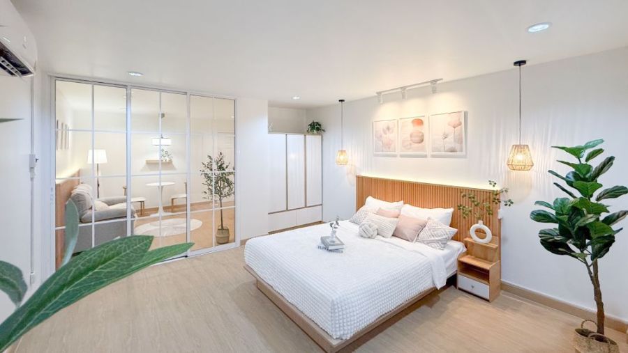 ขายคอนโด - ขายคอนโดกัญญาเฮ้าส์ แบริ่ง 34 คอนโดเลี้ยงสัตว์ได้ รีโนเวทใหม่ พร้อมเข้าอยู่ ทำเลดี ใกล้ BTS แบริ่ง