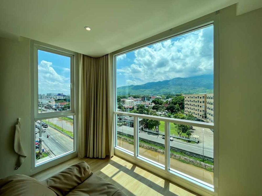 ขายคอนโด - คอนโด 2 ห้องนอน วิวภูเขา ทวีผลทาวน์เวอร์ เชียงใหม่ พร้อมอ่างอาบน้ำ ใกล้เมญ่า ทำเลเยี่ยม