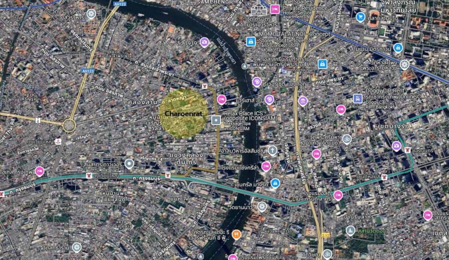 ขายอาคารพาณิชย์ / สำนักงาน - ขายอาคารพาณิชย์ ติดถนน เจริญรัถ ใกล้ ไอคอนสยาม!