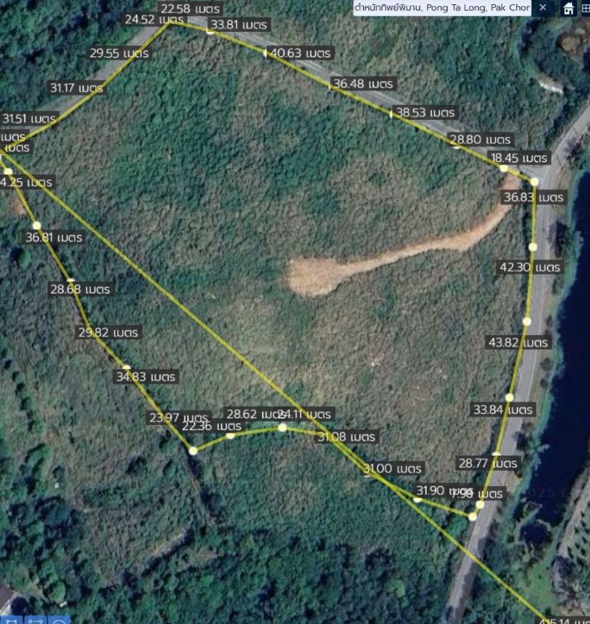 ขายที่ดิน - ขายที่ดินปากช่อง 33ไร่ 2 งาน 39 ตารางวา ติด ถนนพระตำหนักทิพย์พิมาน ปากช่อง โคราช