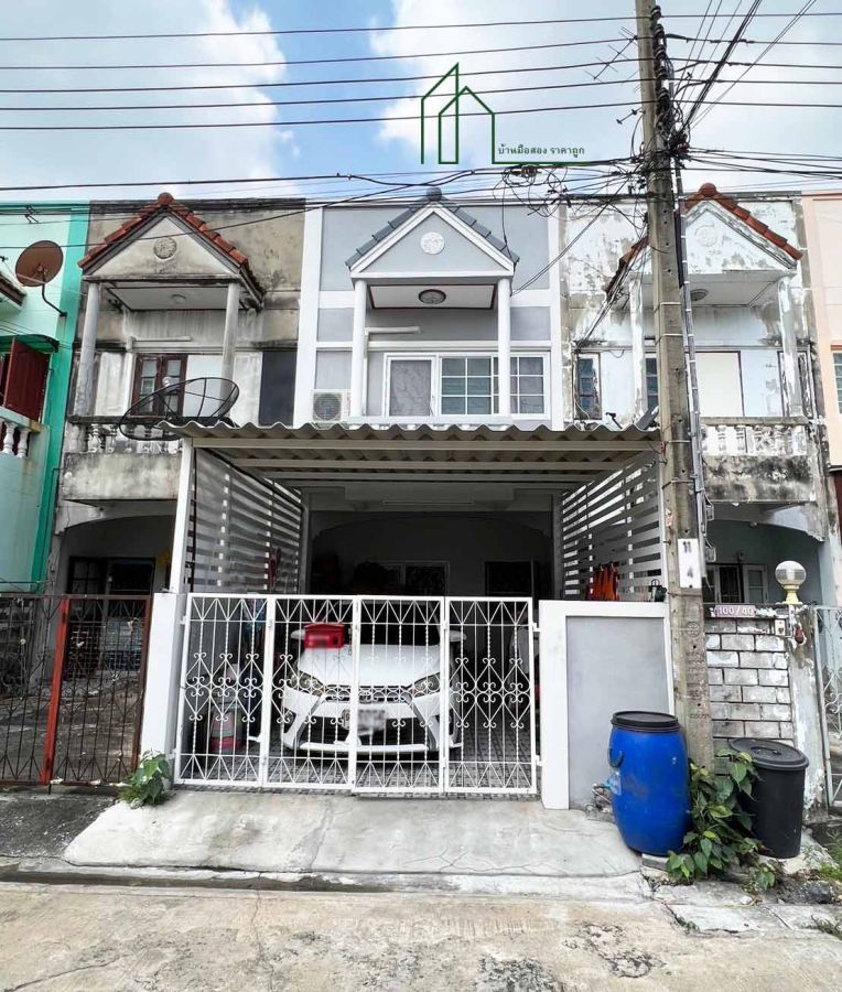 ขายทาวน์เฮาส์ - ทาวน์เฮ้าส์ 2 ชั้น สุขสันต์ 7 กาญจนาภิเษก รีโนเวทใหม่ ใกล้รถไฟฟ้าสายสีน้ำเงิน สถานีหลักสอง