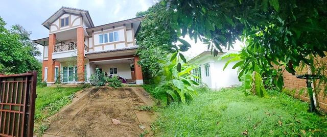 ให้เช่าบ้าน - คฤหาสน์ 2หลัง 6นอน 4น้ำ มีเรือนรับรอง MRT ปากเกร็ด ที่ดินเท่ากับบ้านเดี่ยว 4หลัง ลัดดารมณ์ เพียวเพลส ราชพฤกษ์ 2ชั้น 199ตร.วา. 449ตร.ม.