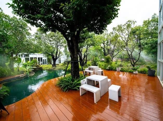 ขายที่ดิน - ส่งต่อกิจการคาเฟ่สุดฮิป บรรยากาศเรียบหรู ฟีลธรรมชาติ บ่อวิน ชลบุรี พร้อมดำเนินการกิจการต่อได้เลย