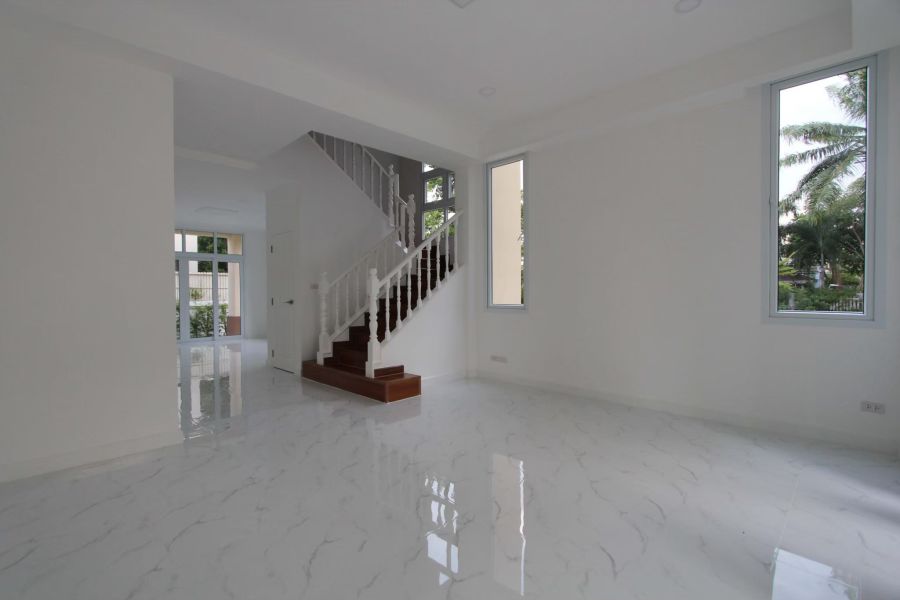 ขายบ้าน - ขายบ้านปัญจทรัพย์พาร์ค ทำเลดีติดสวนราคาถูก