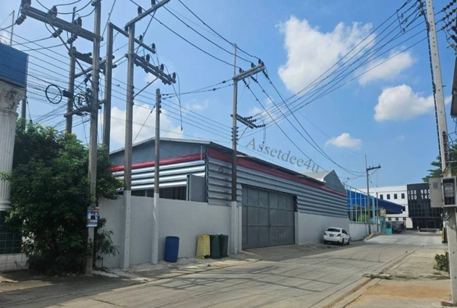 ให้เช่าโรงงาน / โกดัง - ให้เช่าโกดัง พื้นที่สีม่วง พุทธมณฑล สาย4 อ้อมน้อย พื้นที่ 1,680 ตารางเมตร พร้อมออฟฟิศ