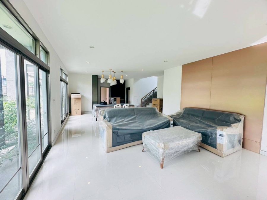 ขายบ้าน - The Palm Krungthep Kreetha-Wongwaen (เดอะ ปาล์ม กรุงเทพกรีฑา-วงแหวน) ถนนเลียบกาญจนาภิเษก เขตสะพานสูง กทม.