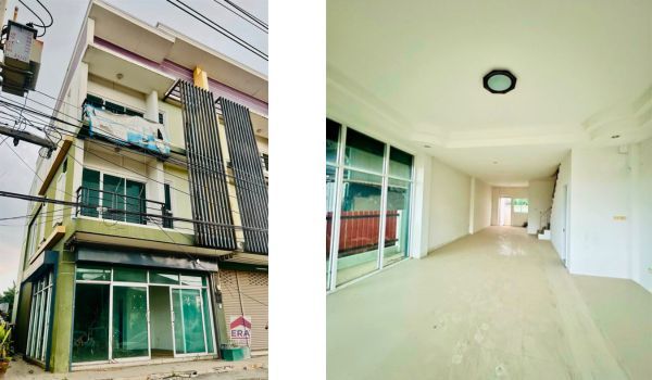 ขายอาคารพาณิชย์ / สำนักงาน - ด่วน อาคารพาณิชย์ห้องมุม ทำเลค้าขายติดถนน ใกล้นิคมอมตะ