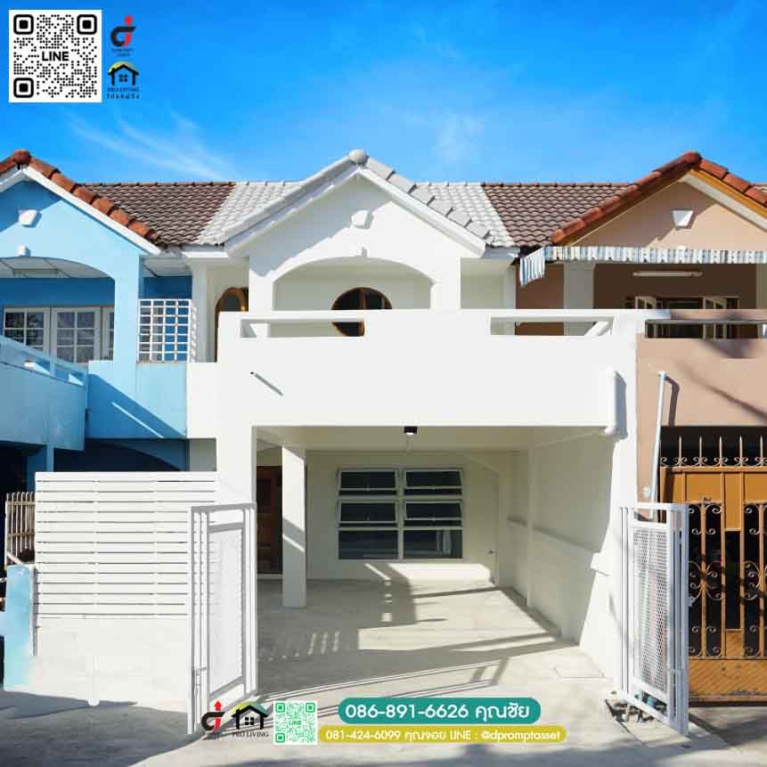 ขายทาวน์เฮาส์ - มาพบกับ ทาวน์เฮ้าส์ทำเลทอง ราคาสุดคุ้ม ถูกม๊ากก เพชรเกษม 110 แยก 5 เดินทางสะดวกสบาย บ้านตกแต่งน่ารักและน่าอยู่สุดๆ