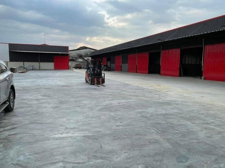 ให้เช่าโรงงาน / โกดัง - NEW WAREHOUSE OFFICE FOR RENT ให้เช่าโกดังออฟฟิศสร้างใหม่ ขนาด228ตร.ม ถ.กาญจนาภิเษก ใกล้เซ็นทรัลเวสเกตบางใหญ่