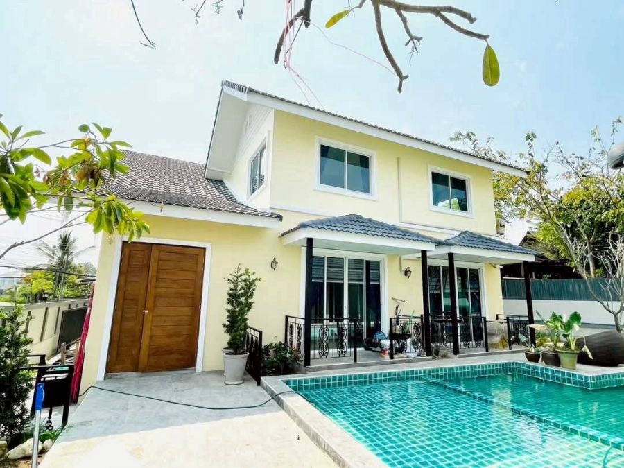 ให้เช่าบ้าน - ให้เช่าพูลวิลล่าหลังใหญ่ ต.สุเทพ อ.เมือง เชียงใหม่