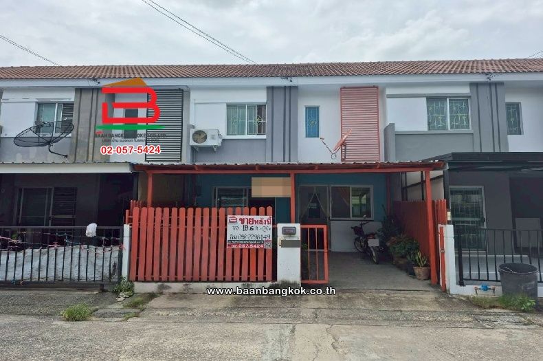 ขายทาวน์เฮาส์ - ทาวน์เฮาส์ บ้านพฤกษา 78 เนื้อที่ 18.6 ตร.ว (ฉลองกรุง 53) แขวงลำปลาทิว เขตลาดกระบัง กรุงเทพมหานคร