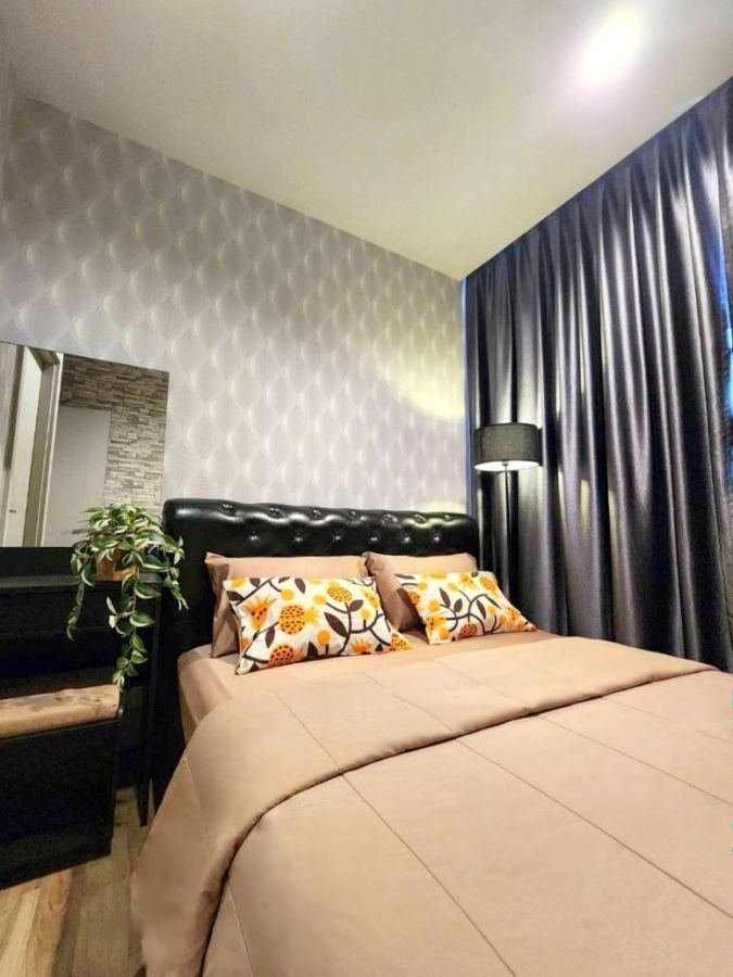 คอนโด - ขาย/ให้เช่าคอนโด เดอะไลน์ จตุจักรฯ 1 ห้องนอน ชั้น 33 ชั้นสูงวิวสวย โล่งสบายตา เฟอร์นิเจอร์ครบ ผนังวอลเปเปอร์ ใกล้ BTSและ MRT